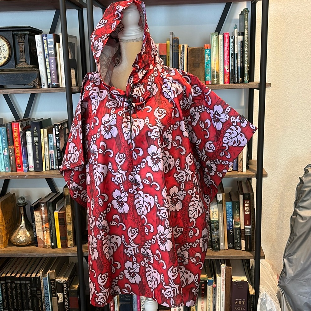 Rain Poncho Hawaiian Style